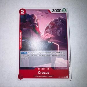 Crocus OP12-003 Legacy of the Master Regular (UC)